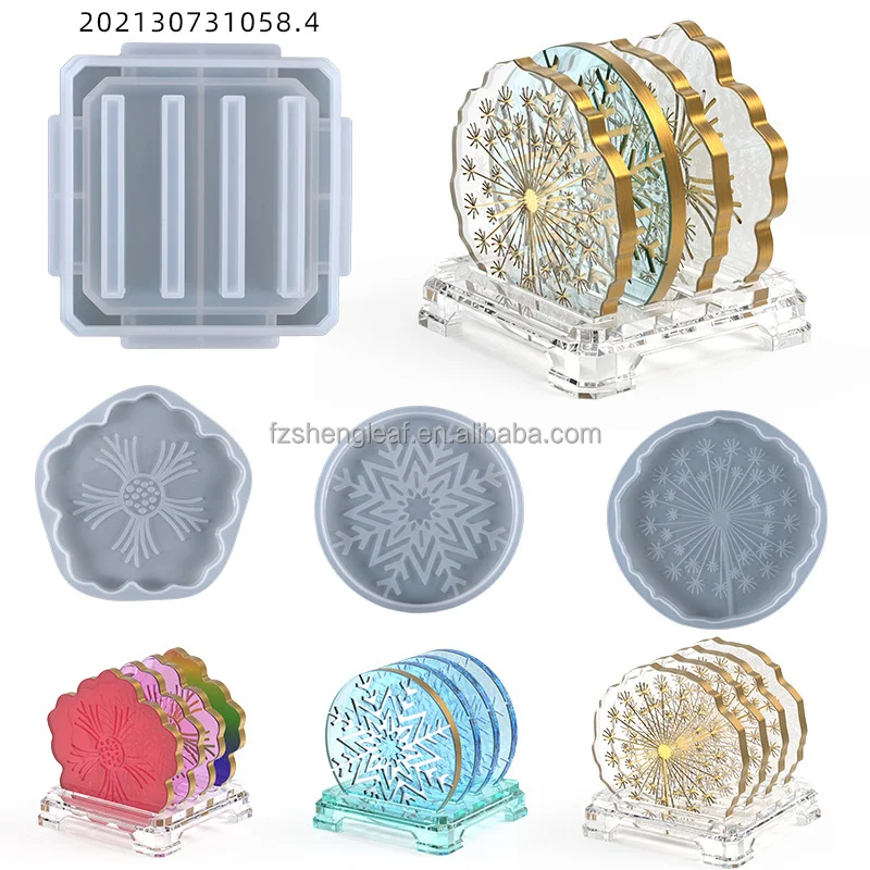product bpa free eco friendly custom silicone resin mold craft art supplies opp bag packaging size shape diy epoxy resin making candle-7