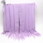 Dubai Hijab Scarf Wholesale Scarf Women Dubai Hijab Fashion Chiffon Turkish Instant Hijab Crinkle Muslim Hijab Scarf