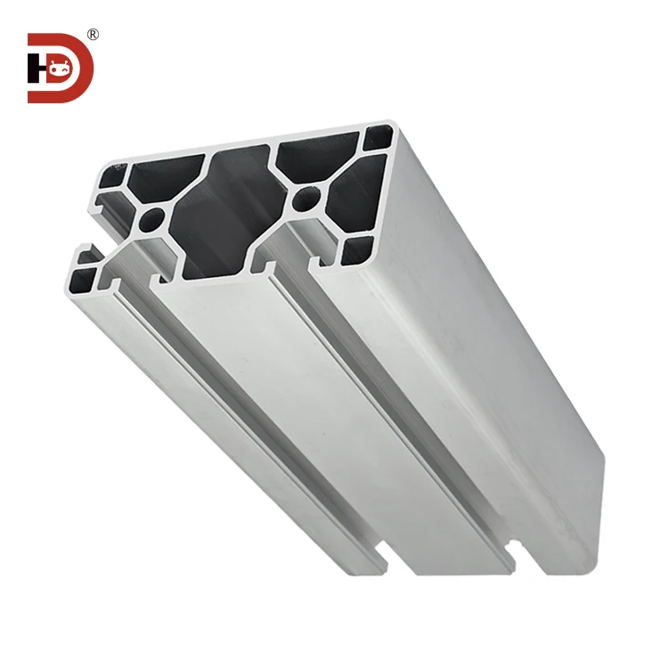 4080 Industrial Extruded Aluminum Profile, One Side Sealing Groove, 4080 Single-sided Sealing Groove, Opposite Sealing groove details