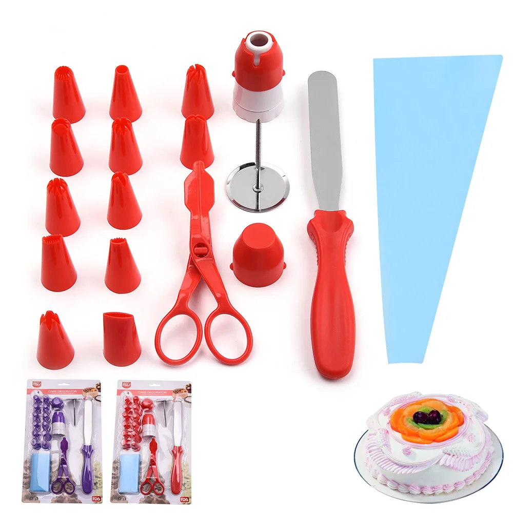 Online Top Seller Decorating Mouth Set Baking Decorating Kit Supplies Utensils Cake Making Tools Baking Tools