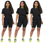 Set Custom Set Women Summer Clothing Outfit Chill Cotton Short Tank Top 2 Piece