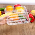 Egg Trays Disposable Tray Egg Holder Packaging Plastic Trays Display Meat Disposable Tray