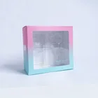 Box Paper Box Packaging New Design Paper Packaging Small Custom Paperboard Box With PVC Window
