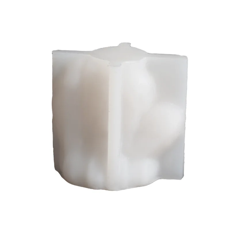 Christmas Candle Shaped Silicone Molds Non-Toxic Reusable Cake Tools with Non-Stick Surface supplier