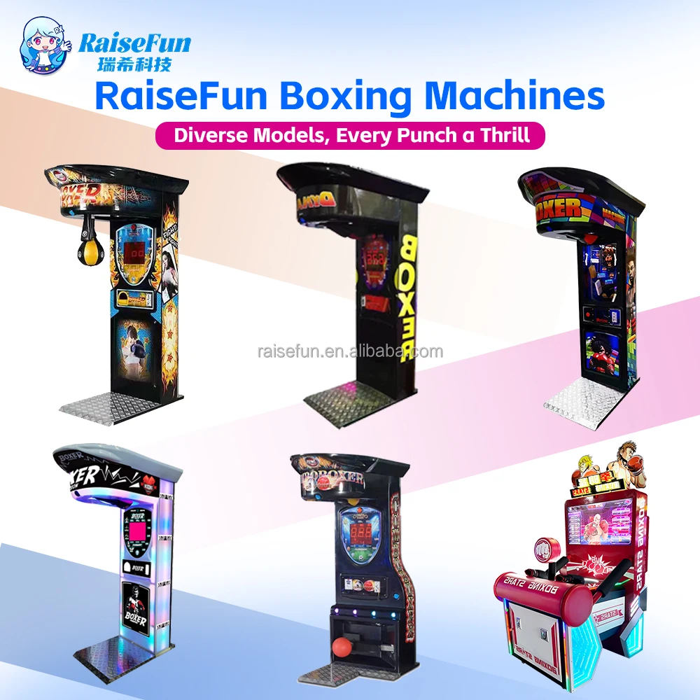 product punch arcade machine punch ball machine punching machine game prize punching bag game dynamic boxer arcade game for sale780-2
