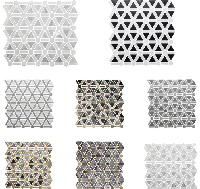 Hot Sale Multiple Mosaic Tiles Natural Marble for Kitchen Washroom Wall With High Quality