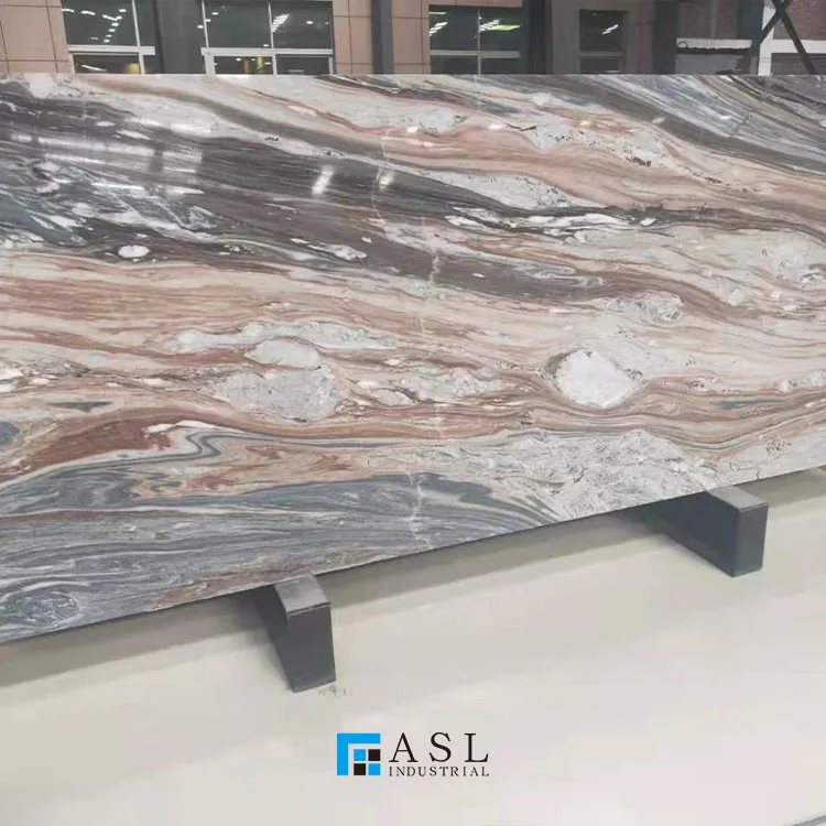 Factory direct cheap price blue sands marble marmol azul precio river grey marble stone