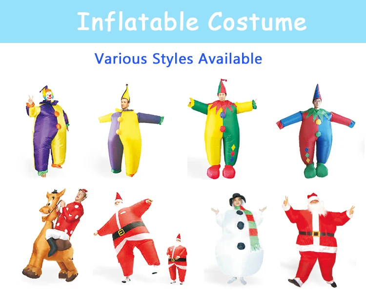 Air Blow Up Costumes Jumpsuit Inflatable Masquerade Costume Full Body Suit