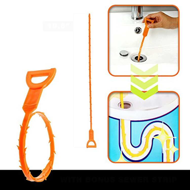 Hot Sale New Product Drain Snake Drain Cleaning Unclog Remover Hair Sewer Filter Tool Drain
