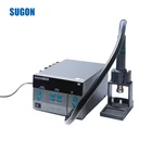 Lcd 2020 SUGON 8610DX 2-in-1 220V 10V Hot Air Soldering Station Rework Station With LCD Digital Display 1000W High Power