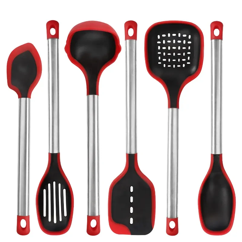 Non Stick Cooking Utensils Kitchen Tools Stainless Steel Kitchenware Cookware Premium Unique Utensil Set
