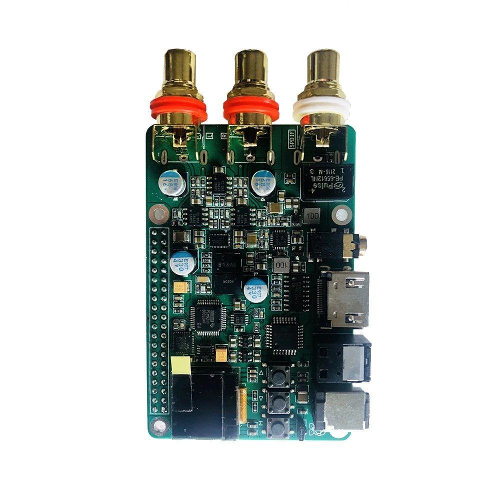 Raspberry Pi Es Q M Dac Audio Decoder Board Hifi Coaxial Fiber I S Analog B B K Bit