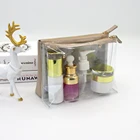 Pvc Bag Bags Custom Clear PVC Bag Summer Bags Waterproof Cosmetic Bag Case Vegan Leather Zip Pouch