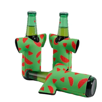 Awesome Gift Custom Bottle Cooler Trendy Neoprene Beer Bottle Sleeve in Unique design