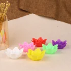 White Candle Great Price Reusable Battery Operated Warm White Color Floating Lotus Led Candle