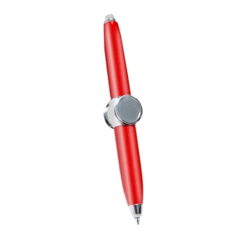 Fingertip Gyroscope LED Light Emitting Toy Pen Bored Venting Decompression Pen Metal Multifunctional Student Ball Pen EL23096