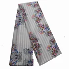 Silk OEM Digital Print Pure 100 Mulberry Chiffon Floral Plain Silk Fabric For Ladies Dress