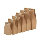 Bag Bags Custom High Quality No Handle Paper Bag Takeaway Food Paper Bags Custom Designed Coffee Bags