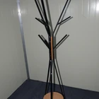 Coat Tree Wooden Coat Clothes Display Rack Hanger Stand Hall Tree For Bedroom