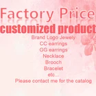 Earrings Factory Direct Sales Custom Top Brand Letter Brand Luxury Designer Ladies Earrings
