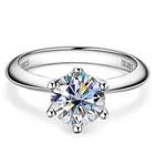 Ring Sterling Silver Best Seller Simple Design Couple Ring Sterling Silver Diamond Temperament Ring