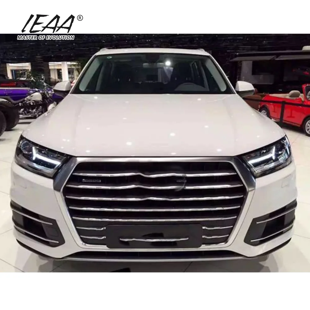 product car accessories headlamp head lights headlight guide strip tube fit for audi q7 2016 2019 low configuration-4