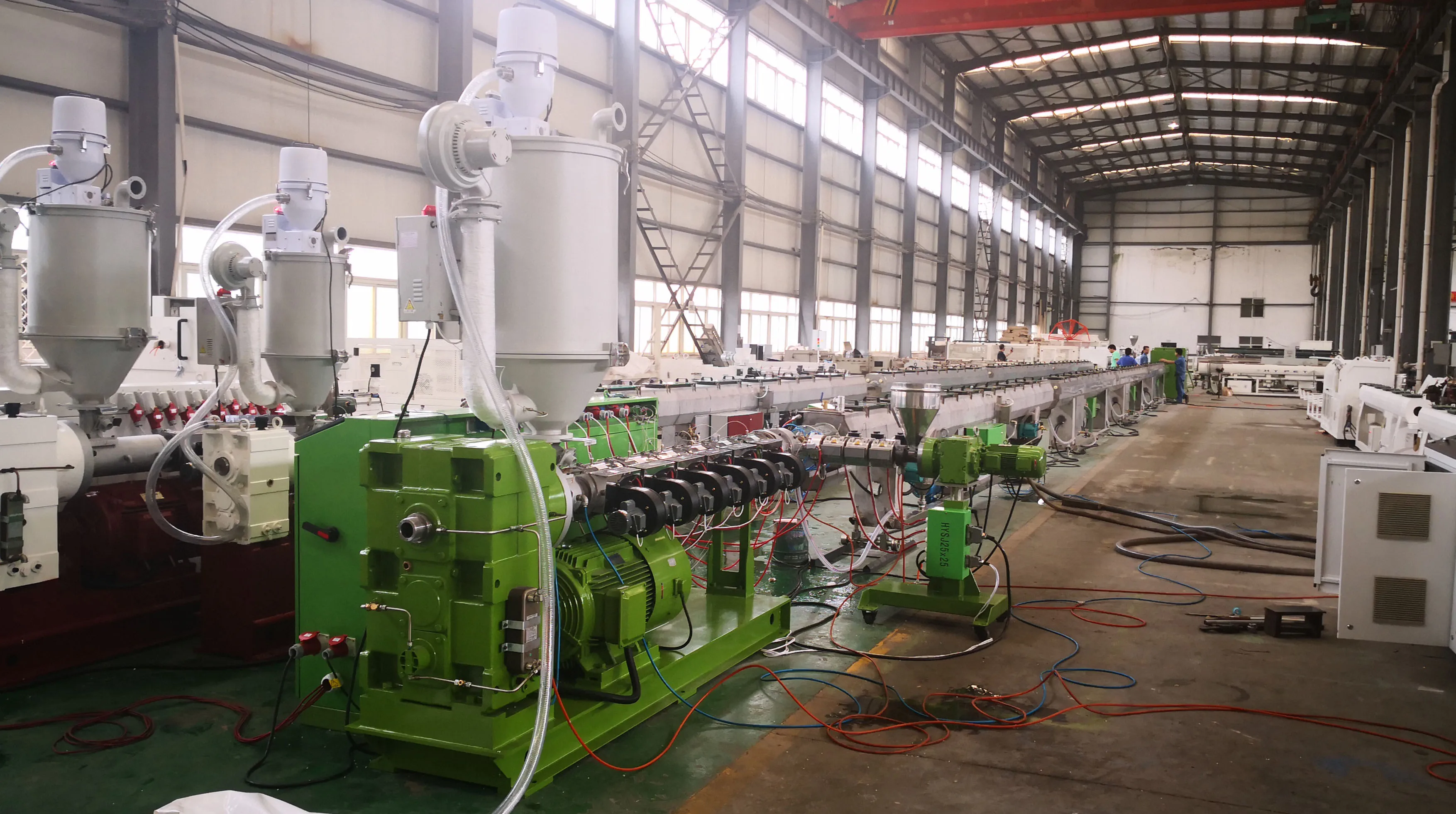 Perfect Performance Good Technology Making Plastic Single or Three Layers PE PPR Pipe Making Extruder Machine PPR Pipe Extruder 15