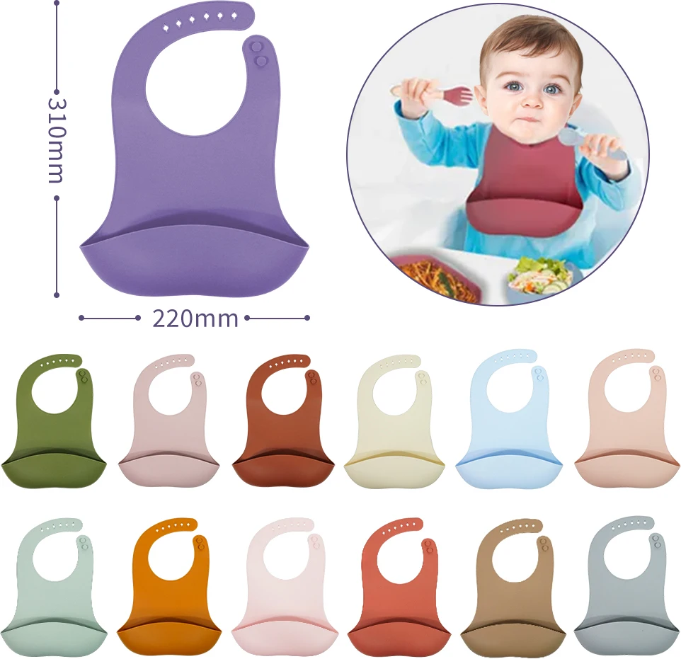BPA Free Custom Wholesale Cheap 5PCS Kids Silicone Plate Baby Plates Bowl Sets Silicone Baby Feeding Sets With Spoons