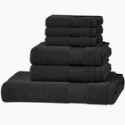 Cotton Terry Towel Luxury 100% Cotton Terry Bath Hand Face Towel Set With Good Quality