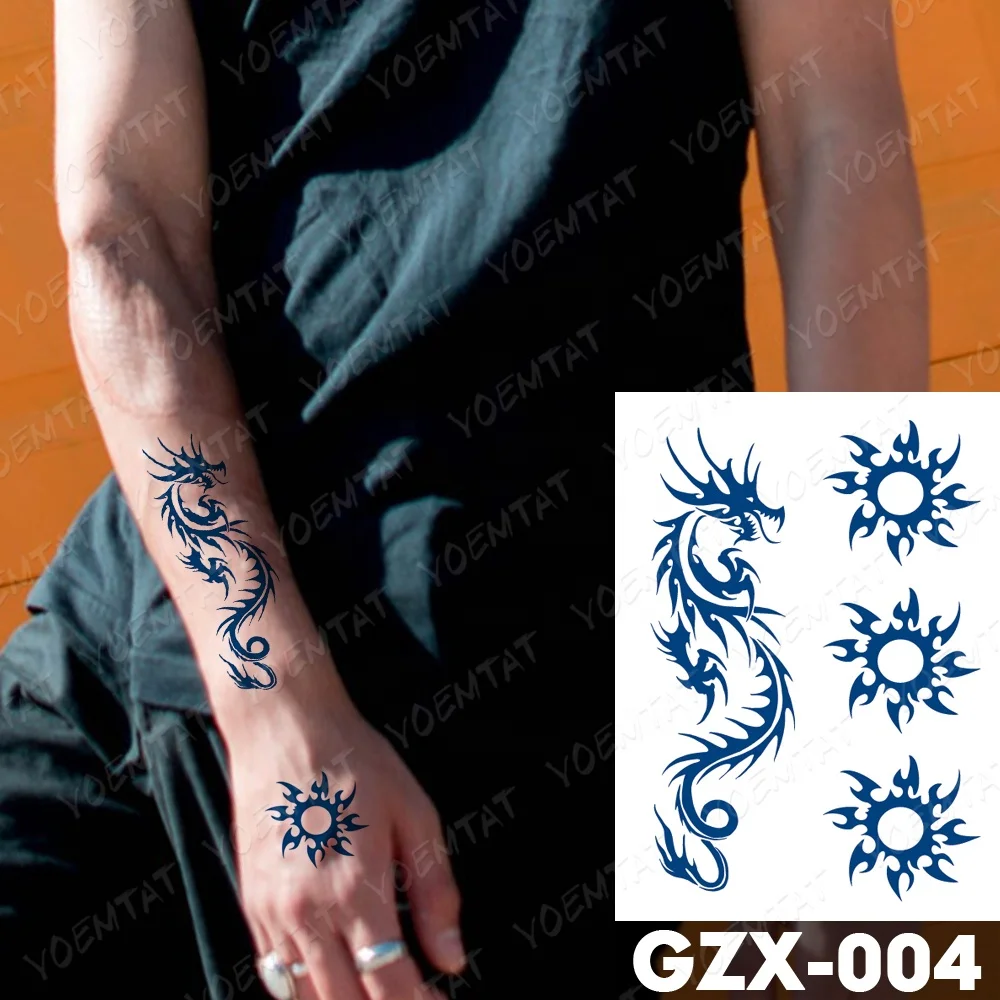 Small Wholesale Water Transfer Tattoos Juice Lasting Hand Dragon Tattoo  Sticker Temporary - Buy Tatoo Sticker Temporary,Water Transfer Dragon Tatoo  Sticker,Juice Lasting Tatoo Sticker Temporary Product on 