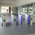 Gate Price Glass Turnstile Automatic Smart Retractable Speed Gate Glass Turnstile Gate