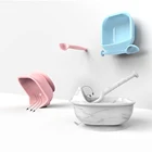 Silicone 2020 New Design Food Grade Silicone Baby Bowl With Spoon