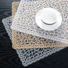 Table Placemat Hot Sale Eco-friendly Fashionable Waterproof Table Placemats Sets