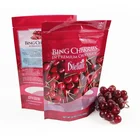 Chocolate Custom Printed Transparent Plastic Doypack Zip Lock Food Chocolate Bag