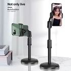 Mobile Phone Laudtec Soporte Para Celular 360 Degrees Adjustable Desktop Facebook Live Broadcast Mobile Phone Holder/