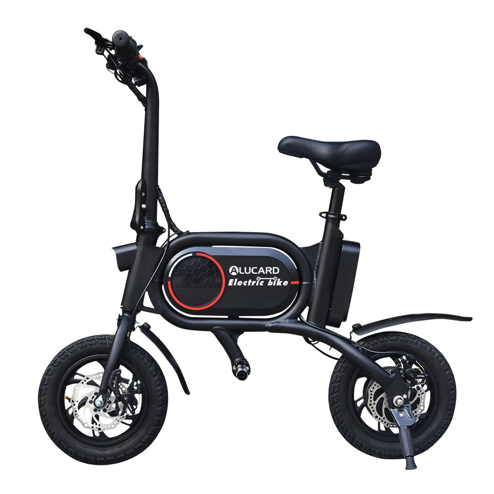 Warehouse In Europe 36V 7.5Ah Battery 350W Motor Folding Electric Bike 12 Inches Tyres Bicycle Adult Ebike Aluminum Alloy Frame 