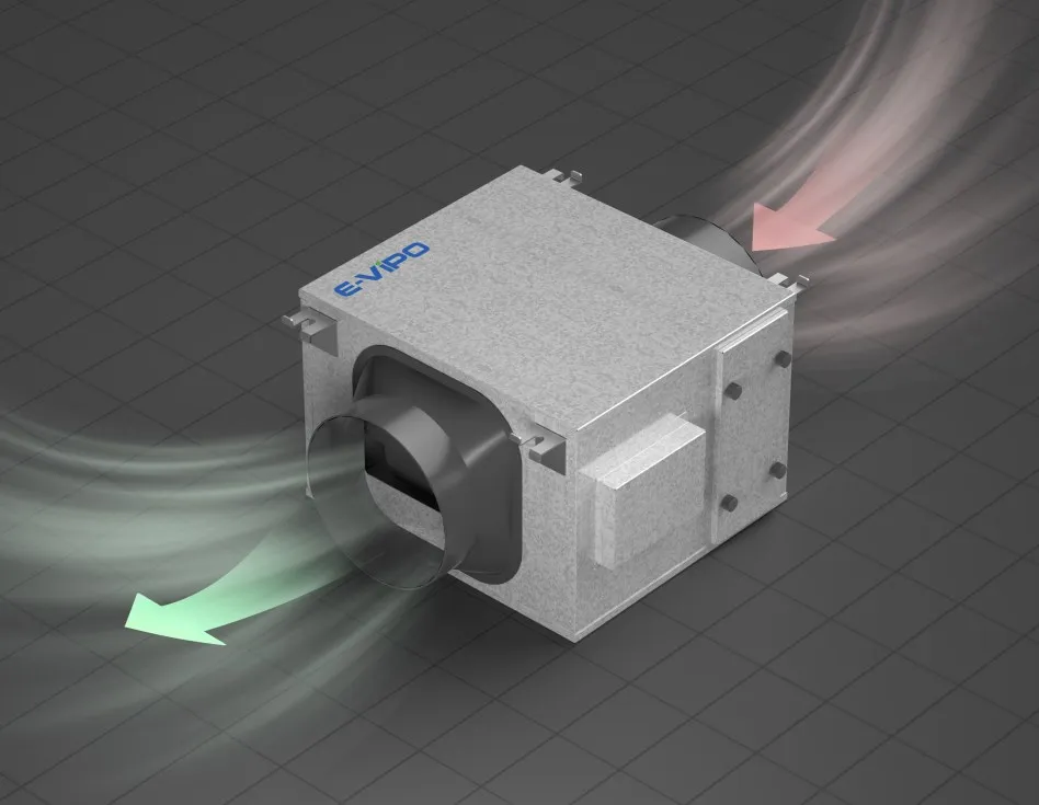 Centrifugal Fan, E-VIPO, HEPA, Inline, PIV - detail 4