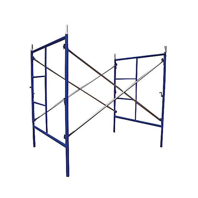 Custom Colored Heavy-Duty Steel H-Frame Scaffolding