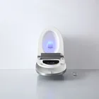 Sanitary Toilet Seat Cover Smart Toilet Bidet Wc Auto Flush Sensor 1 Piece Ceramic Toilet