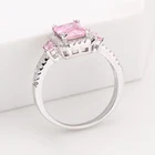 With Ring New Design With Great Price Ladies Silver Party Gifts Gemstone Ring For Wedding