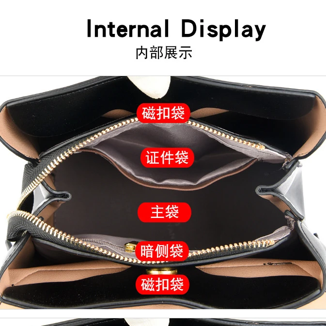 Wholesale Ladies Handbag Manufacturer Custom Purse Hand Bag Fashion Pu Leather Luxury Bags Women Handbags