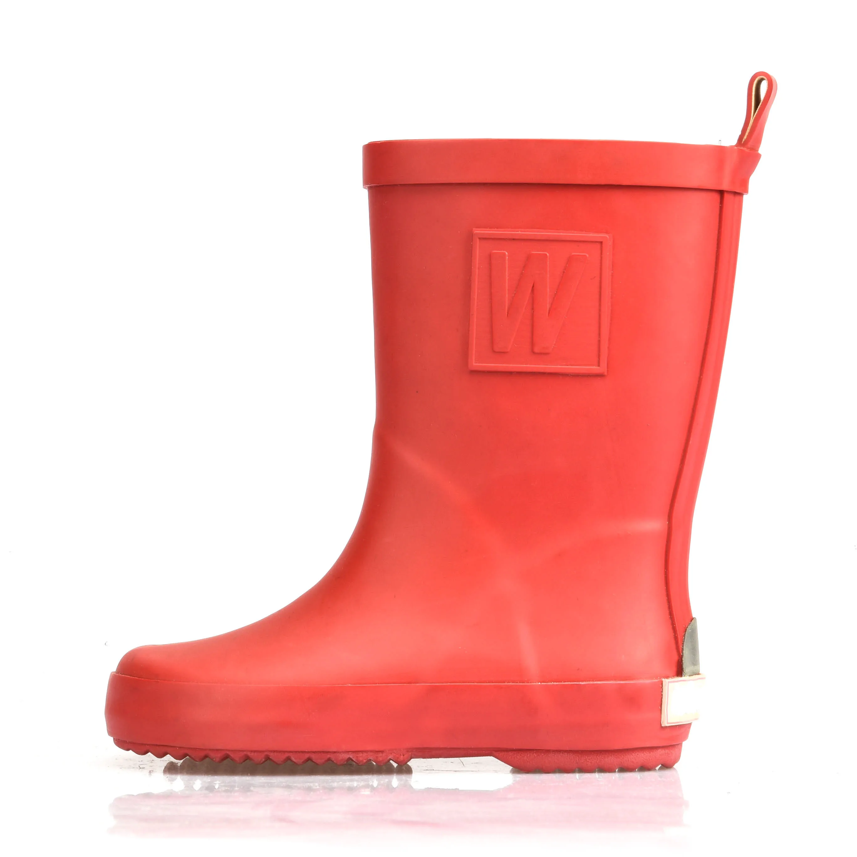 solid color rain boots