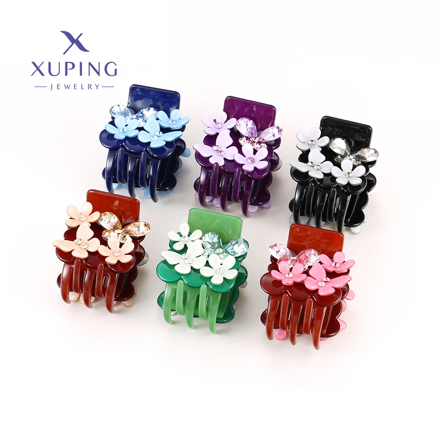 00353 xuping jewelry elegant luxury fashion  hair accessories Women flower crystal hair accessories
