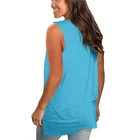 Women's Vest New Fashion Sleeveless V-neck Sexy Beach Casual Women's Vest