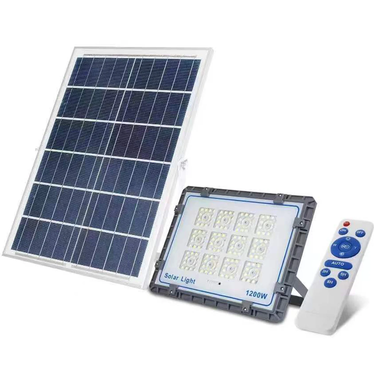 Factory cheap wholesale solar power 200W 400W 600W solar LED floodlight with remote control