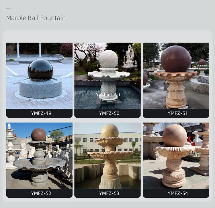 Marble ball Fountain