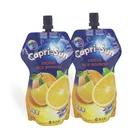 Printed Food Plastic Pouch Food Custom Printed Foil Pet Material Baby Food Stand Up Plastic Bag Juice Pouch With Spout