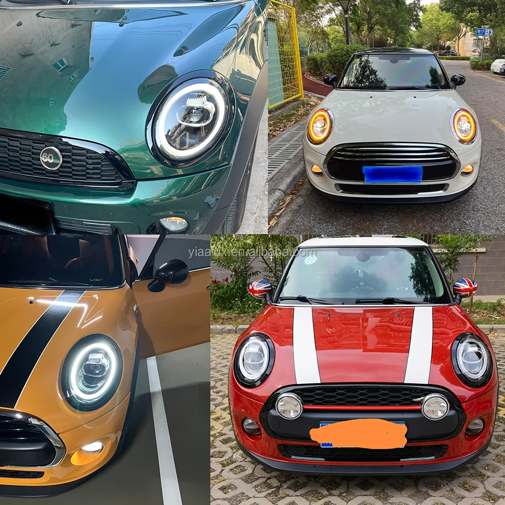 product car accessories auto lighting led head light led for bmw mini cooper r55 r56 r57 headlights 2007 2013 front light714-7