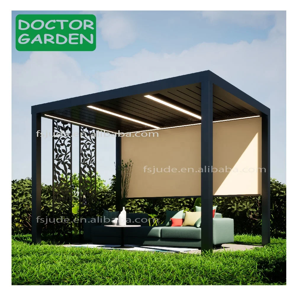 Ruilhandel ring mot Gd Pavilion Aluminium Profile System Electric Outdoor Modern Lammela Alu  Bioclimatic 5x3 5x5 3x4 Roof Automatic Arch Pergola - Buy Pergola,Garden  Aluminium Gazebo Outdoor Pergola For Garden Modern Glass Chinese Style  Electric