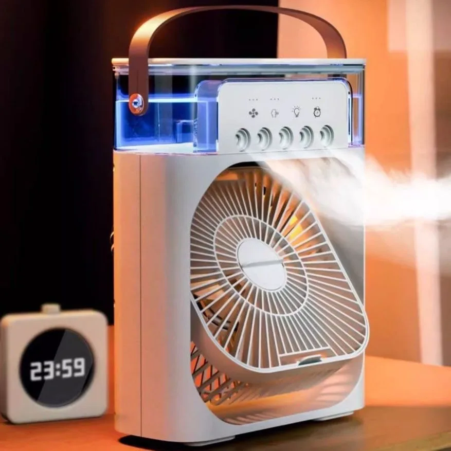 Portable Home Air-cooled Fan, LED, USB - detail 18